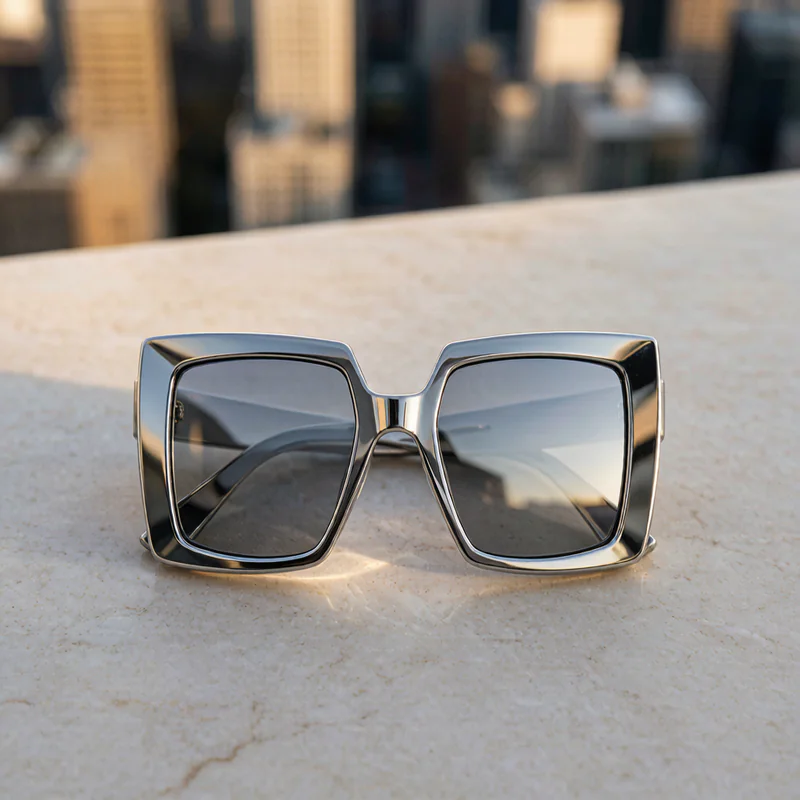 Flash GRAND - Silver material detail